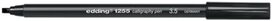 Edding kalligrafiepen e-1255 3,5 mm zwart Edding kalligrafiepen e-1255 3,5 mm zwart