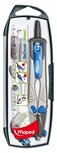 Maped passer Technic Compact 5-delige passerdoos: 1 passer Technic Compact, 1 kokertje potloodstiften,... Maped passer Technic Compact 5-delige passerdoos: 1 passer Technic Compact, 1 kokertje potloodstiften,...