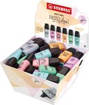 STABILO BOSS MINI Pastellove markeerstift, display van 50 stuks in geassorteerde pastelkleuren STABILO BOSS MINI Pastellove markeerstift, display van 50 stuks in geassorteerde pastelkleuren