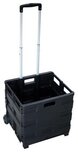 Opvouwbare steekwagen met krat, ft 38 x 40,5 x 42 cm, maximum 35 kg Opvouwbare steekwagen met krat, ft 38 x 40,5 x 42 cm, maximum 35 kg