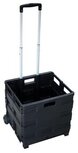 Opvouwbare steekwagen met krat, ft 38 x 36 x 33 cm, maximum 20 kg Opvouwbare steekwagen met krat, ft 38 x 36 x 33 cm, maximum 20 kg
