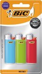 BIC Mini vuursteen aanstekers, geassorteerde kleuren, blister van 3 stuks BIC Mini vuursteen aanstekers, geassorteerde kleuren, blister van 3 stuks