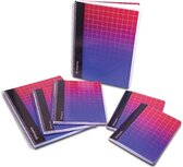 Pergamy Glitch notitieboek ft A5, geruit 5 mm Pergamy Glitch notitieboek ft A5, geruit 5 mm