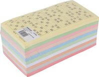 Bingokaarten, assorti Bingokaarten, assorti