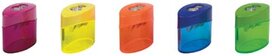 M+R potloodslijper Elliptic Swing, 2 gaats, met reservoir, doos van 10 stuks, geassorteerde kleuren M+R potloodslijper Elliptic Swing, 2 gaats, met reservoir, doos van 10 stuks, geassorteerde kleuren