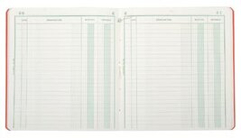Exacompta ontvangsten en uitgaven, ft 21 x 19 cm, franstalig Exacompta ontvangsten en uitgaven, ft 21 x 19 cm, franstalig