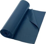 Vuilniszak 33 micron, ft 90 x 120 cm, 140-150 liter, grijs, rol van 20 stuks Vuilniszak 33 micron, ft 90 x 120 cm, 140-150 liter, grijs, rol van 20 stuks