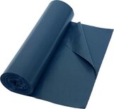 Vuilniszak 40 micron, ft 60 x 80 cm, 60-65 liter, grijs, rol van 20 stuks Vuilniszak 40 micron, ft 60 x 80 cm, 60-65 liter, grijs, rol van 20 stuks