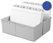 Han systeemkaartenbak ft A5, blauw Han systeemkaartenbak ft A5, blauw