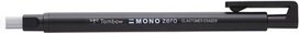 Tombow gumstift MONO zero met rechthoekige punt, navulbaar, zwart Tombow gumstift MONO zero met rechthoekige punt, navulbaar, zwart