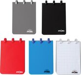 Atoma notitieboekje ft A7, 120 bladzijden, PP, geruit 5 mm, geassorteerde kleuren Atoma notitieboekje ft A7, 120 bladzijden, PP, geruit 5 mm, geassorteerde kleuren