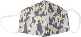 Wasbaar mondmasker, army green motief, maat: heren, pak van 5 stuks Wasbaar mondmasker, army green motief, maat: heren, pak van 5 stuks