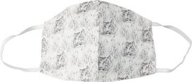 Wasbaar mondmasker, tigers motief, maat: heren, pak van 5 stuks Wasbaar mondmasker, tigers motief, maat: heren, pak van 5 stuks