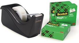 Scotch Plakbandafroller Two Tone Black Scotch Plakbandafroller Two Tone Black