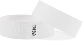 Combicraft polsbandjes Tyvek, wit, pak van 100 stuks Combicraft polsbandjes Tyvek, wit, pak van 100 stuks