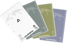 Aurora cursusblok A4 70G commercieel, 100 vel Aurora cursusblok A4 70G commercieel, 100 vel