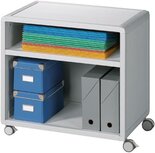Paperflow universeel mobiel meubel, 1 compartiment, grijs Paperflow universeel mobiel meubel, 1 compartiment, grijs