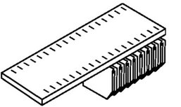 Bisley lateraal systeemlegbord voor Basic roldeurkast, 120 cm, zwart Bisley lateraal systeemlegbord voor Basic roldeurkast, 120 cm, zwart