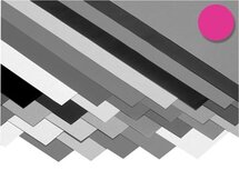 Folia fotokarton fuchsia, pak met 10 vel Folia fotokarton fuchsia, pak met 10 vel