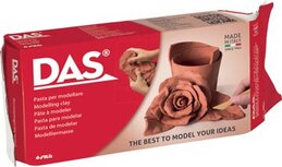 Das Boetseerklei, pak van 1 kg, terracota Das Boetseerklei, pak van 1 kg, terracota