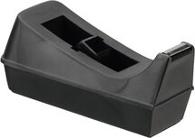 Q-CONNECT plakbandafroller, voor rollen 19 mm x 33 m, zwart Q-CONNECT plakbandafroller, voor rollen 19 mm x 33 m, zwart
