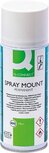 Q-CONNECT Quick Mount spray, permanent, spuitbus van 400 ml Q-CONNECT Quick Mount spray, permanent, spuitbus van 400 ml