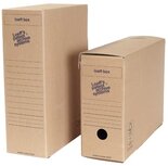 Loeff's Box, ft 37 x 26 x 11,5 cm, bruin, pak van 50 stuks Loeff's Box, ft 37 x 26 x 11,5 cm, bruin, pak van 50 stuks