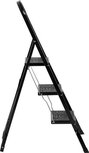 Escalo trapladder Color Step, 3 treden, zwart Escalo trapladder Color Step, 3 treden, zwart