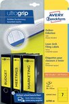 Avery Zweckform L4765-20 ordnerrugetiketten ft 19,2 x 3,8 cm (b x h), 140 etiketten, geel Avery Zweckform L4765-20 ordnerrugetiketten ft 19,2 x 3,8 cm (b x h), 140 etiketten, geel
