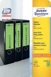Avery Zweckform L4768-20 ordnerrugetiketten ft 19,2 x 6,1 cm (b x h), 80 etiketten, groen Avery Zweckform L4768-20 ordnerrugetiketten ft 19,2 x 6,1 cm (b x h), 80 etiketten, groen