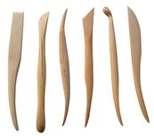 Boetseerspatel, set met 6 stuks Boetseerspatel, set met 6 stuks