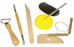 Basisset klei, set met 6 stuks Basisset klei, set met 6 stuks