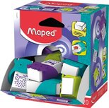 Maped Little Monster gum, assorti, display van 20 stuks Maped Little Monster gum, assorti, display van 20 stuks