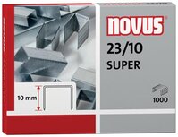 Novus nietjes 23/10, doos met 1000 nietjes Novus nietjes 23/10, doos met 1000 nietjes