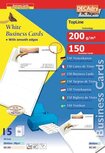 Decadry visitekaarten TopLine 150 kaartjes (10 kaartjes ft 85 x 54 mm per A4), rechte hoeken Decadry visitekaarten TopLine 150 kaartjes (10 kaartjes ft 85 x 54 mm per A4), rechte hoeken