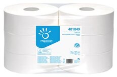 Papernet toiletpapier Special Maxi Jumbo, 2-laags, 1180 vellen, pak van 6 rollen Papernet toiletpapier Special Maxi Jumbo, 2-laags, 1180 vellen, pak van 6 rollen