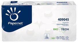 Papernet toiletpapier Superior, 3-laags, 250 vellen, pak van 8 rollen Papernet toiletpapier Superior, 3-laags, 250 vellen, pak van 8 rollen