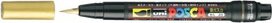 uni-ball Paint Marker op waterbasis Posca Brush goud uni-ball Paint Marker op waterbasis Posca Brush goud