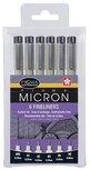 Sakura Fineliner Pigma, zwart, 6 stuks Sakura Fineliner Pigma, zwart, 6 stuks