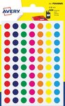 Avery PSA08MX ronde markeringsetiketten, diameter 8 mm, blister van 420 stuks, geassorteerde kleuren Avery PSA08MX ronde markeringsetiketten, diameter 8 mm, blister van 420 stuks, geassorteerde kleuren