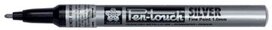 Sakura paint Marker Pen-Touch punt van 1 mm, zilver Sakura paint Marker Pen-Touch punt van 1 mm, zilver