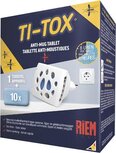 Riem Ti-Tox anti-mug starter kit, 1 electrische verdamper + 10 tabletten Riem Ti-Tox anti-mug starter kit, 1 electrische verdamper + 10 tabletten