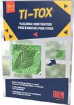 Riem Ti-Tox anti-vliegersticker, bladmotief, 3 + 1 stuks Riem Ti-Tox anti-vliegersticker, bladmotief, 3 + 1 stuks