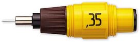 Rotring Isograph tekenkop, 0,35 mm, geel Rotring Isograph tekenkop, 0,35 mm, geel