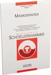 Schoellershammer markerpapier, A4, 75 g/m², blok van 75 vel Schoellershammer markerpapier, A4, 75 g/m², blok van 75 vel