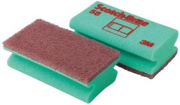 Scotch Brite schuurspons voor delicate oppervlakken, ft 7 x 13 cm, groen, pak met 10 stuks Scotch Brite schuurspons voor delicate oppervlakken, ft 7 x 13 cm, groen, pak met 10 stuks