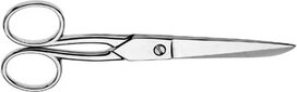 Westcott Clauss stofschaar 15 cm, RVS Westcott Clauss stofschaar 15 cm, RVS