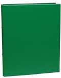 Ringmap voor ft A4, 2 ringen van 25 mm, uit PVC, groen Ringmap voor ft A4, 2 ringen van 25 mm, uit PVC, groen