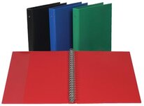 Ringmap voor ft A4, 23 ringen van 24 mm, uit PVC, geassorteerde kleuren Ringmap voor ft A4, 23 ringen van 24 mm, uit PVC, geassorteerde kleuren