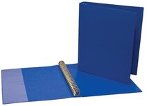 Ringmap voor ft A4, 23 ringen van 24 mm, uit PVC, blauw Ringmap voor ft A4, 23 ringen van 24 mm, uit PVC, blauw